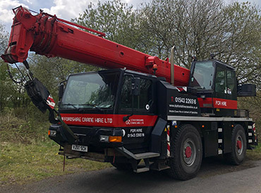 Staffordshire Crane Hire